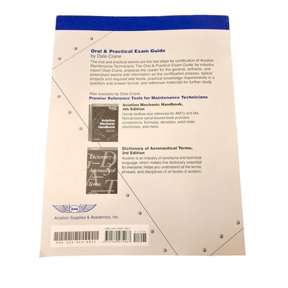 ASA Aviation Maintenance Technician Oral and Practical Exam Guide 2nd Edition - Picture 2 of 5